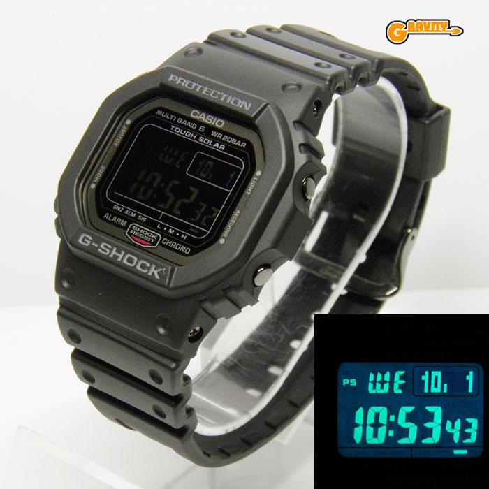 G-SHOCK GW-5000B-1JR スクリューバック 反転液晶モデル CASIO(カシオ