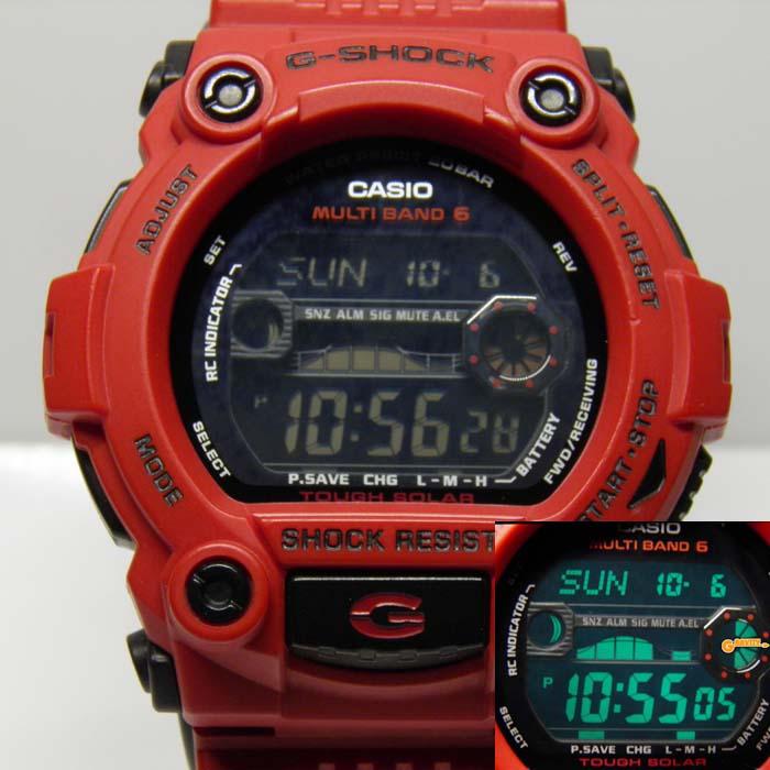 カシオ ジーショック GW-7900RD 電波 ソーラー バーニングレッド G-SHOCK バーニング・レッド GW-7900RD-4JFの製品画像 - 価格.com
