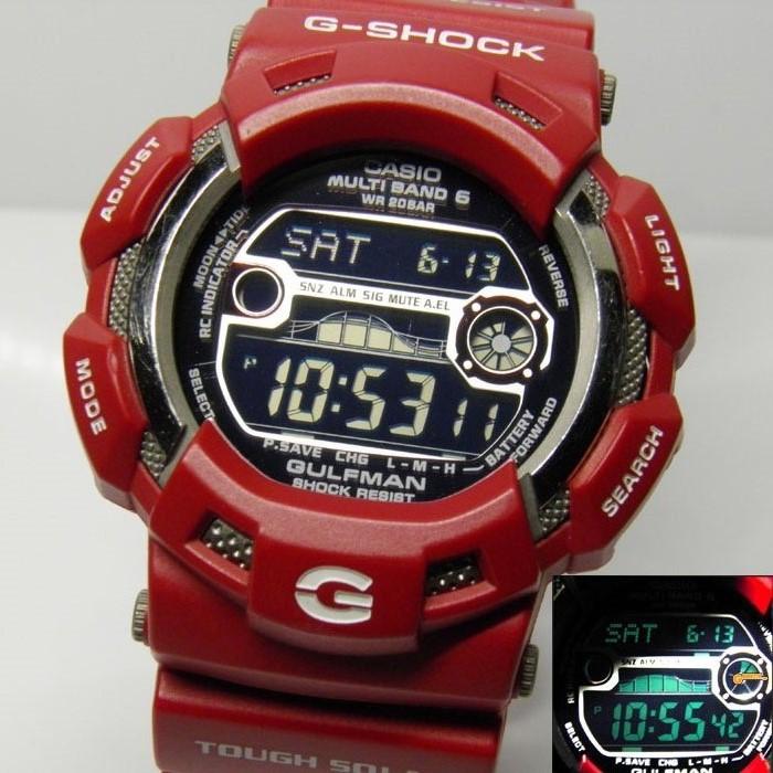 G-SHOCK GW-9110RD-4JF GULFMAN (ガルフマン) レスキューレッド CASIO