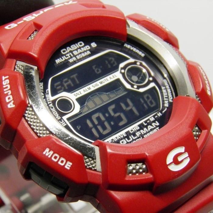 G-SHOCK GW-9110RD-4JF GULFMAN (ガルフマン) レスキューレッド CASIO