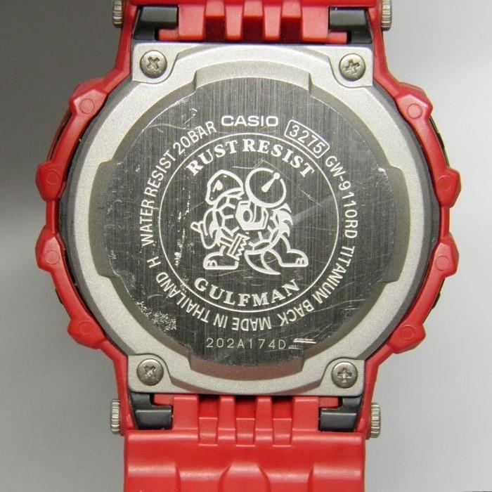 G-SHOCK GW-9110RD-4JF GULFMAN (ガルフマン) レスキューレッド CASIO
