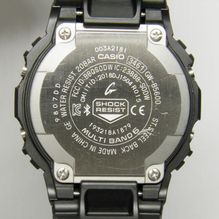 G-SHOCK GW-B5600AR-1JF Black and Red シリーズ レッド液晶