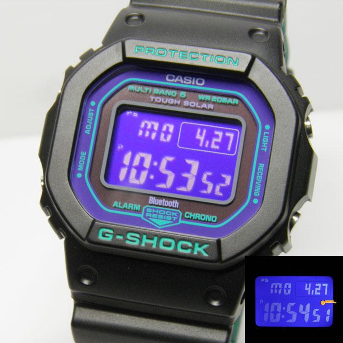 G-SHOCK GW-B5600BL-1JF BLACK＆90s Color レトロスポーツテイスト