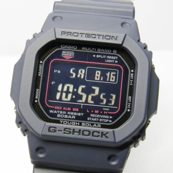 美品 G-SHOCK 電波ソーラー GW-M5610U-2JF ダークブルー G-SHOCK 腕時計 Pair Model / 電波ソーラー/ GW-M5610U-2JF