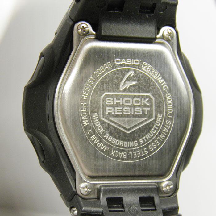 G-SHOCK MTG-900IDJ ブラック×レッド メタルバンド CASIO(カシオ)G  
