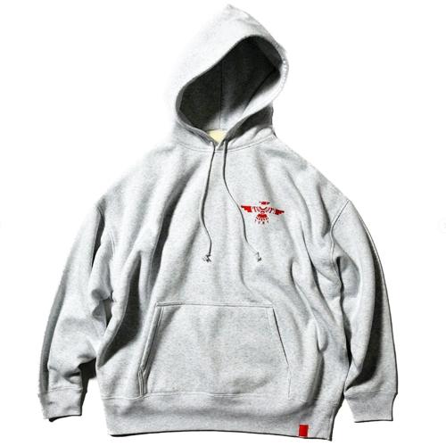 TonyTaizsun（トニータイズサン） CORE BIRD HOODIE GRAY プルオーバー 