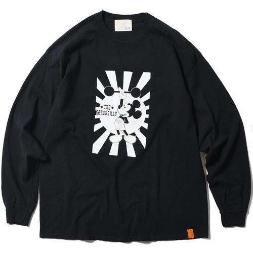 TonyTaizsun（トニータイズサン） MICKEY LS TEE BLACK ロングスリーブ 
