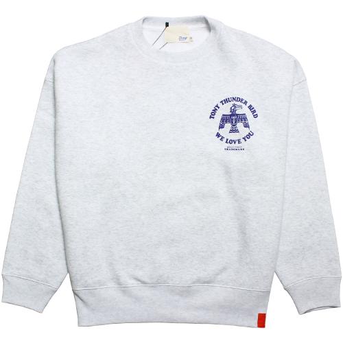 TonyTaizsun（トニータイズサン） TONY THUNDER BIRD SWEAT GRAY 