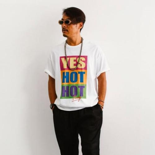 TonyTaizsun（トニータイズサン） YES HOT TEE WHITE Tシャツ 25SP-016