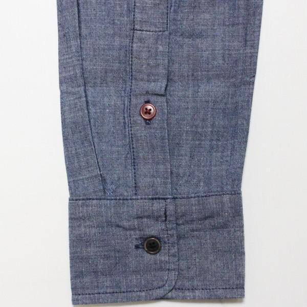 スコッチ＆ソーダ CHAMBRAY SHIRT　DENIM BLUE　シャンブレーシャツ　SCOTCH&SODA｜gravy-shop｜06