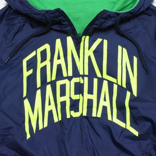 大きい割引 フランクリン Franklin Marshall ブルゾン Franklin Marshall 13 秋冬 Franklin Marshall Navy ブルゾンパーカー リバーシブル メンズ Track 54 フランクリンマーシャル ジャケット