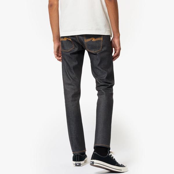 【新品】50%OFF ヌーディージーンズ Lean Dean W28 ダメージ Nudie Jeans（ヌーディージーンズ） LEAN DEAN 「DRY JAPAN SELVAGE