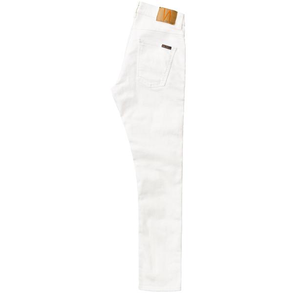 【新品タグ付】ヌーディージーンズ リーンディーン ホワイトデニム W28 白 Nudie Jeans（ヌーディージーンズ） LEAN DEAN 「OFF WHITE」 リーン