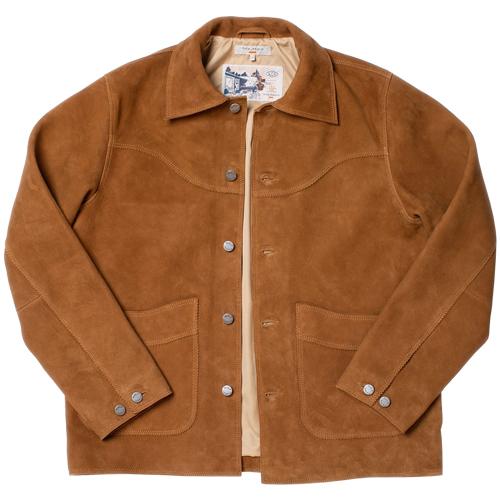 Nudie Jeans（ヌーディージーンズ） MUDDY NUBUCK JACKET CAMEL