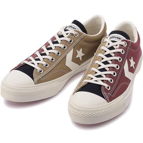 CONVERSE SKATEBOARDING BREAKSTAR SK CV OX BURGUNDY/BLACK/DARKBEIGE 