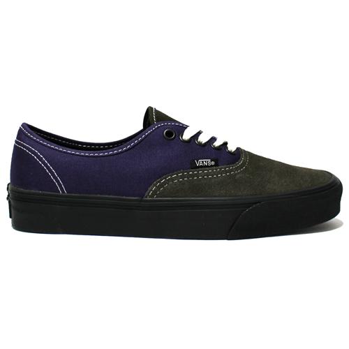 VANS（ヴァンズ） VANS AUTHENTIC BLACK SIDEWALL GOTHIC GRAY