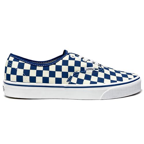 VANS（ヴァンズ） AUTHENTIC PRIMARY CHECK TRUE BLUE/WHITE