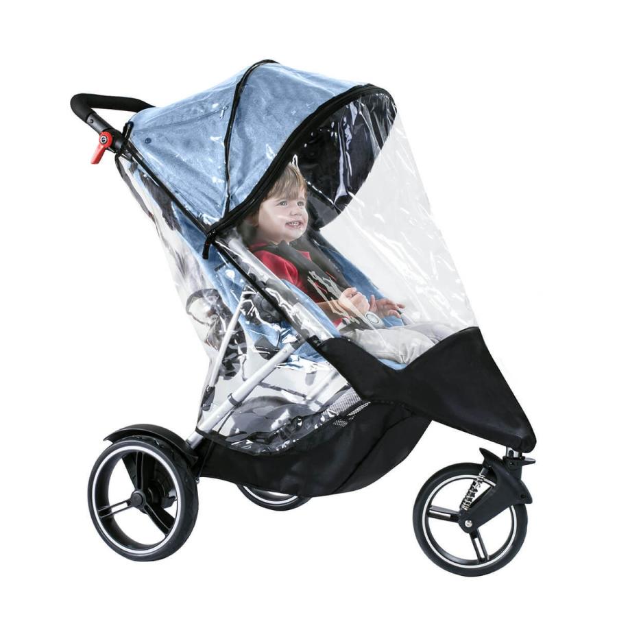 phil&teds Dash専用　ストームカバー　フィルアンドテッズ　ダッシュ 　レインカバー　２人乗り用2015-2019 model dash専用 | フィル＆テッズ | 02