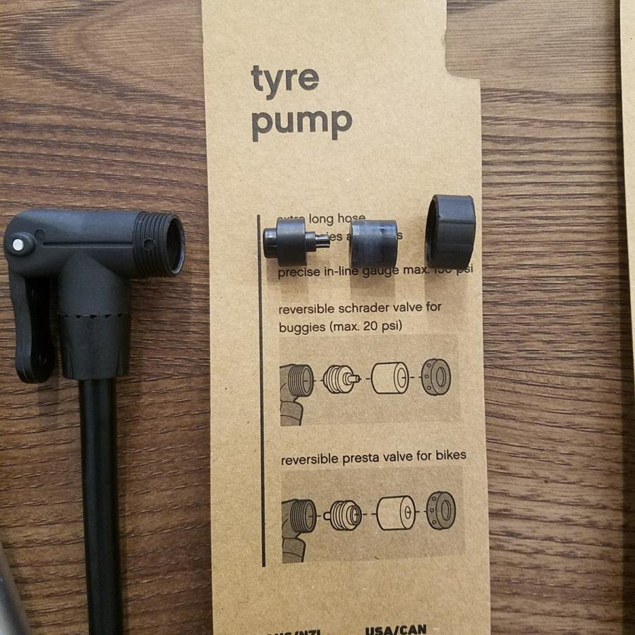 Mountain Buggy tyre pump　空気入れ　手動　持ち歩きサイズ　ミニサイズ |  | 06