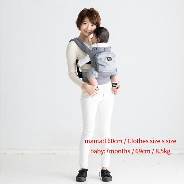 napnap ベビーキャリー BASIC MESH DRY napnapベビーキャリーBASIC MESH DRY(メッシュドライ)・抱っこ紐