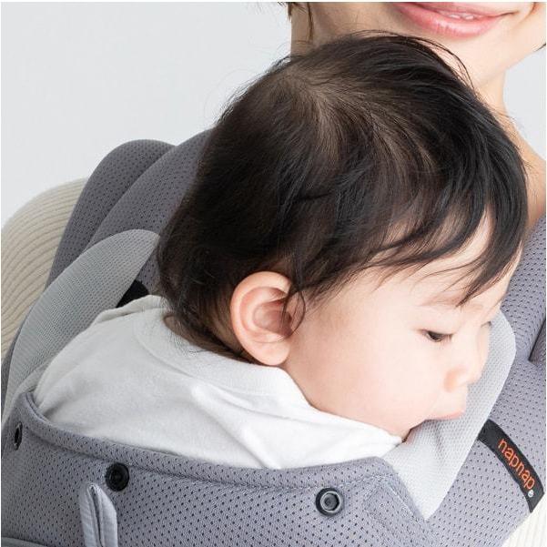 美品　BASIC Mesh Dry ベビーキャリー ブラック アウトレット 抱っこひも BASIC メッシュドライ｜napnap公式ショップ