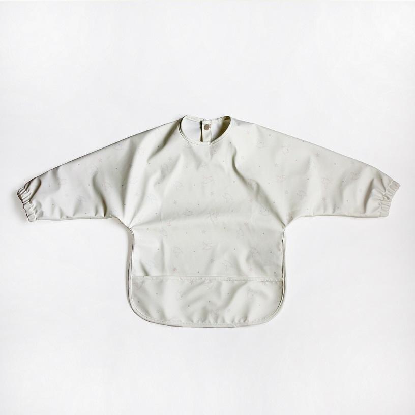 nico（ニコ）プチギフトセット 【3点】木馬・恐竜 長袖エプロン 歯固め レザーストラップ おしゃれ　ギフト　出産祝い 男の子 女の子 プチギフト |  | 02