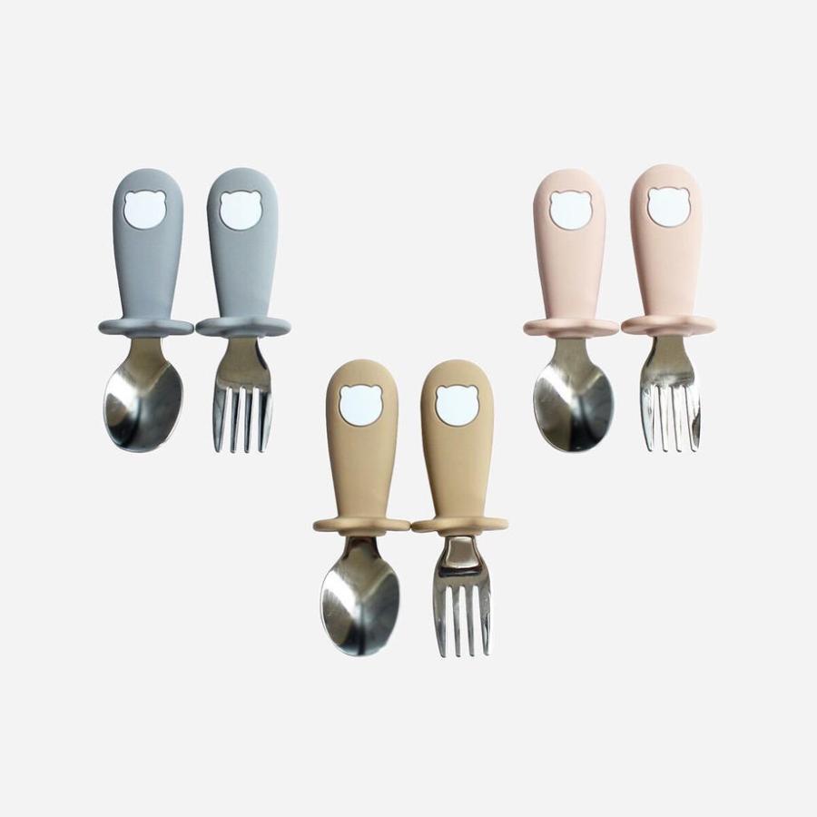 Nico ニコ シリコンカトラリーセット おしゃれ ギフト 出産祝い プチギフト 1歳 ２歳 外食