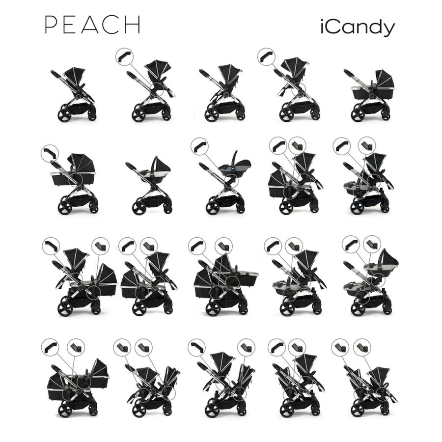 ベビーカー 2022年 新色入荷！iCandy New Peach アイキャンディ ニュー