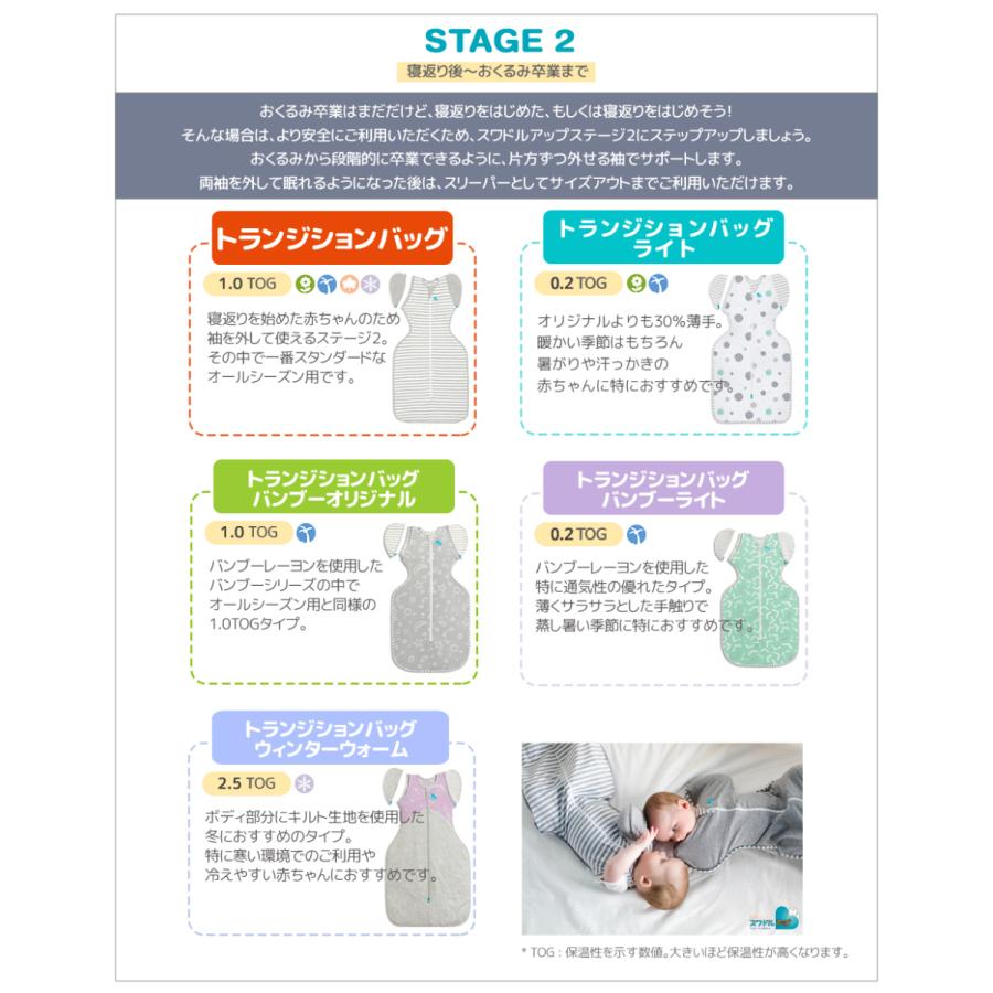 【日本正規販売店】【最短当日発送】 SWADDLE UP STAGE 2 スワドルアップトランジションバッグ・オリジナル TRANSITION