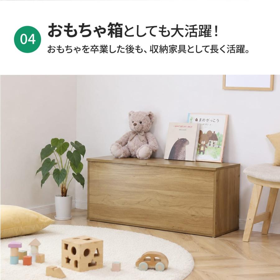 玄関ベンチ 玄関収納 スツール 収納ボックス おしゃれ 木目調 腰掛け 玄関スツール 1人暮らし 幅100cm ドリス ロル100cm | DORIS | 14