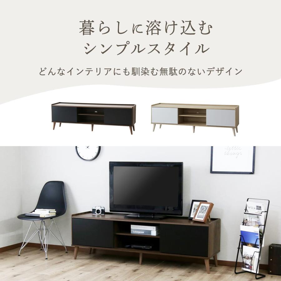 テレビ、テレビボード(身分証登録中、返信遅れます) 大川家具 モーブル TVボード 幅220cm ｜ オーク無垢材の縦格子が美しい