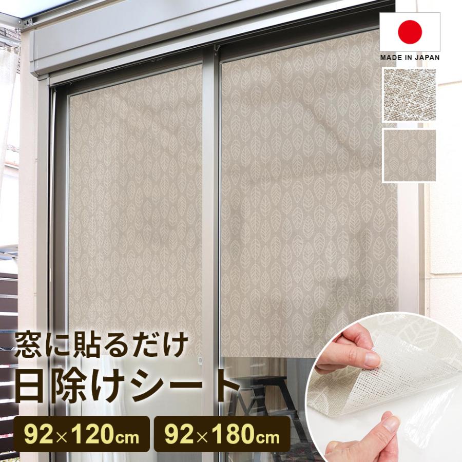 日よけシート 日除け 遮熱 目隠し 紫外線 UVカット 貼ってはがせる