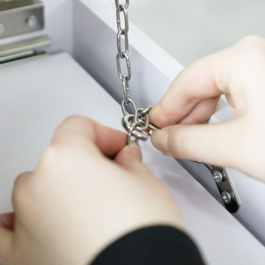 収納 鏡 ドレッサー テーブル コンパクト 北欧 白 メイク ミラー 木製 大容量 ロータイプ 収納棚 化粧台 一面鏡 幅40cm レンドル | DORIS | 12