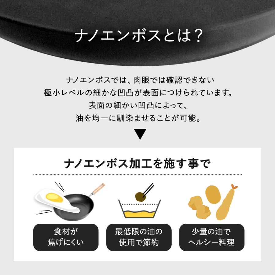 匠味 フライパン 26cm IH・ガス火対応 鉄 調理器具 鉄フライパン 日本