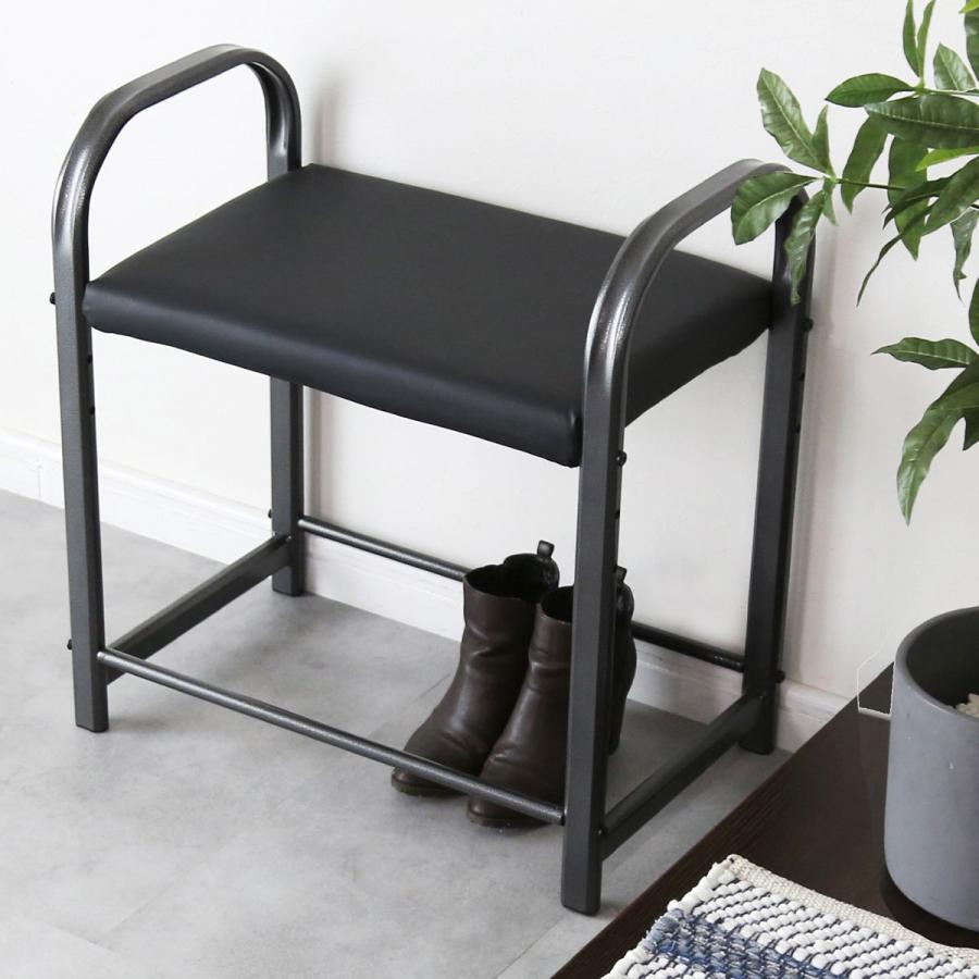 DORIS（ドリス） 玄関椅子 玄関いす 椅子 サポートチェア 玄関 幅57