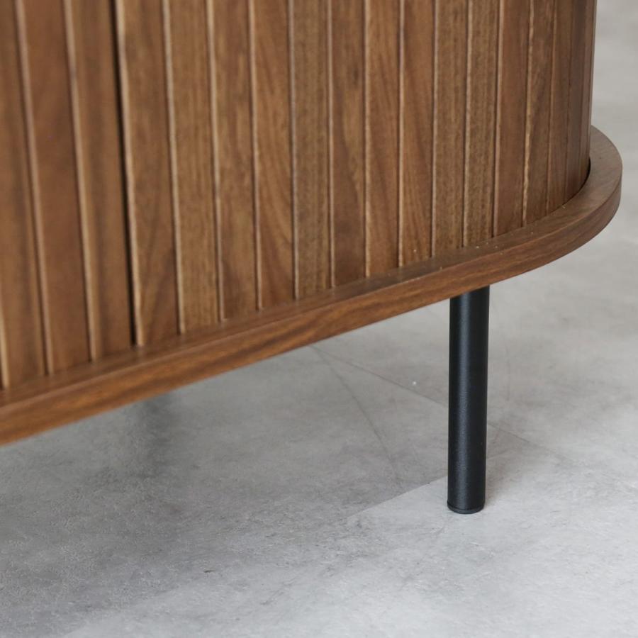 DORIS（ドリス） サイドボード 蛇腹 キャビネット 幅80 高さ80 収納棚