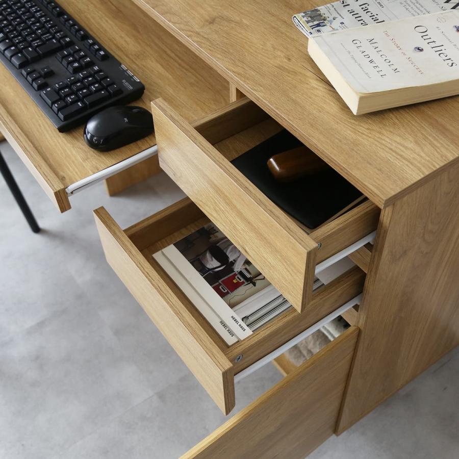 DORIS（ドリス） パソコンデスク デスク 机 キーボードスライダー付 pc