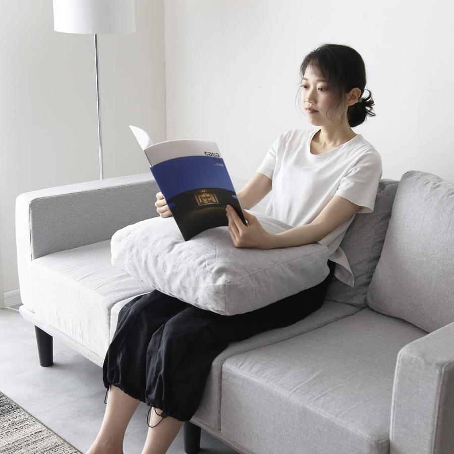 DORIS（ドリス） ソファ 3人掛け 二人掛け 3P ロータイプ フロアソファ