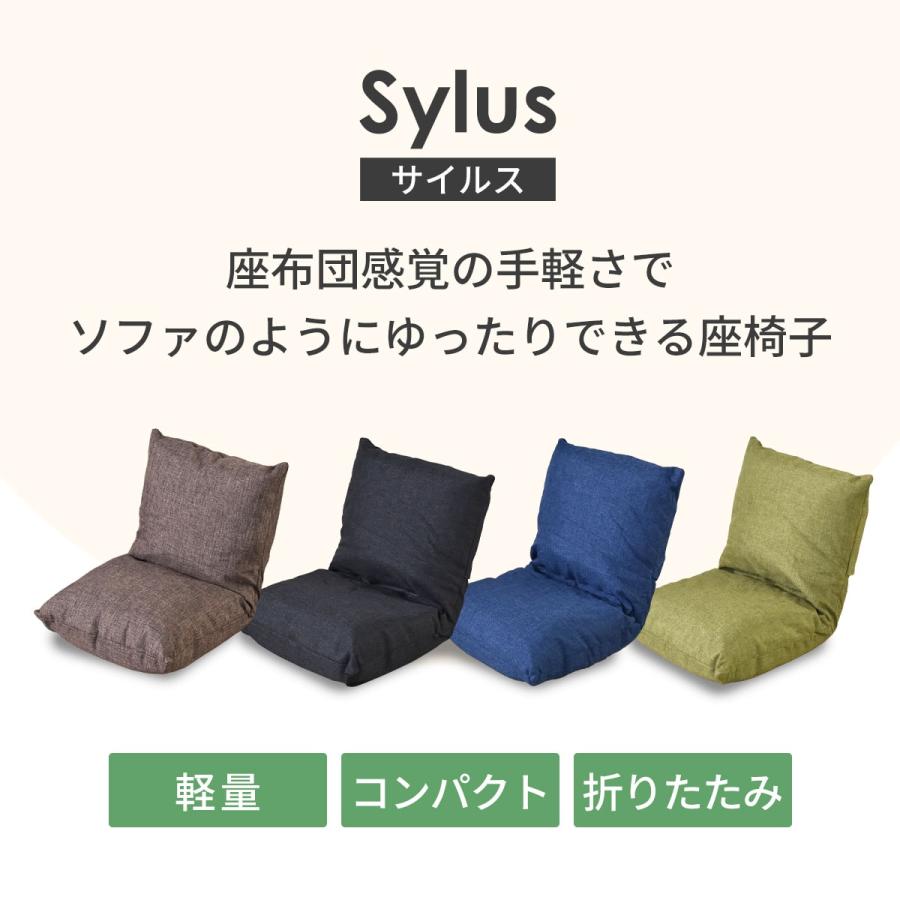 DORIS（ドリス） 座椅子 コンパクト 幅40 1人掛け 椅子 折りたたみ