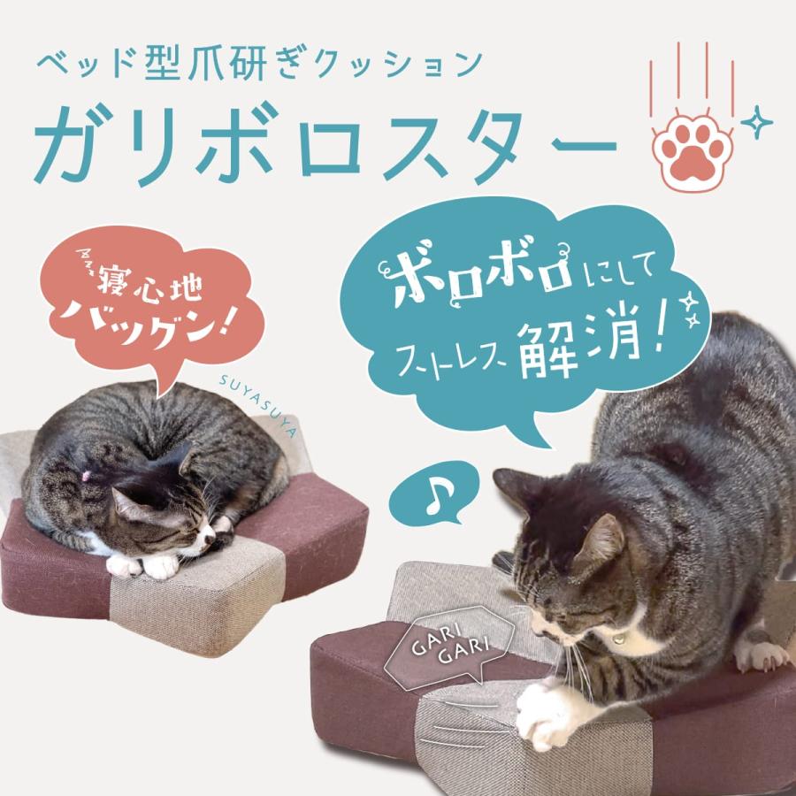 DORIS（ドリス） 爪とぎクッション ベッド型 爪とぎ クッション ベッド