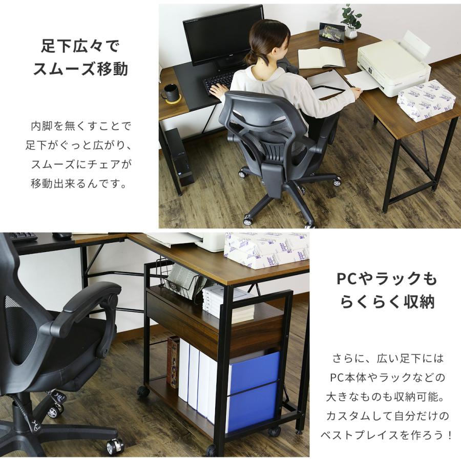 DORIS デスク 机 パソコンデスク オフィスデスク PCデスク L字型 DORIS デスク 机 パソコンデスク オフィスデスク PCデスク L字型