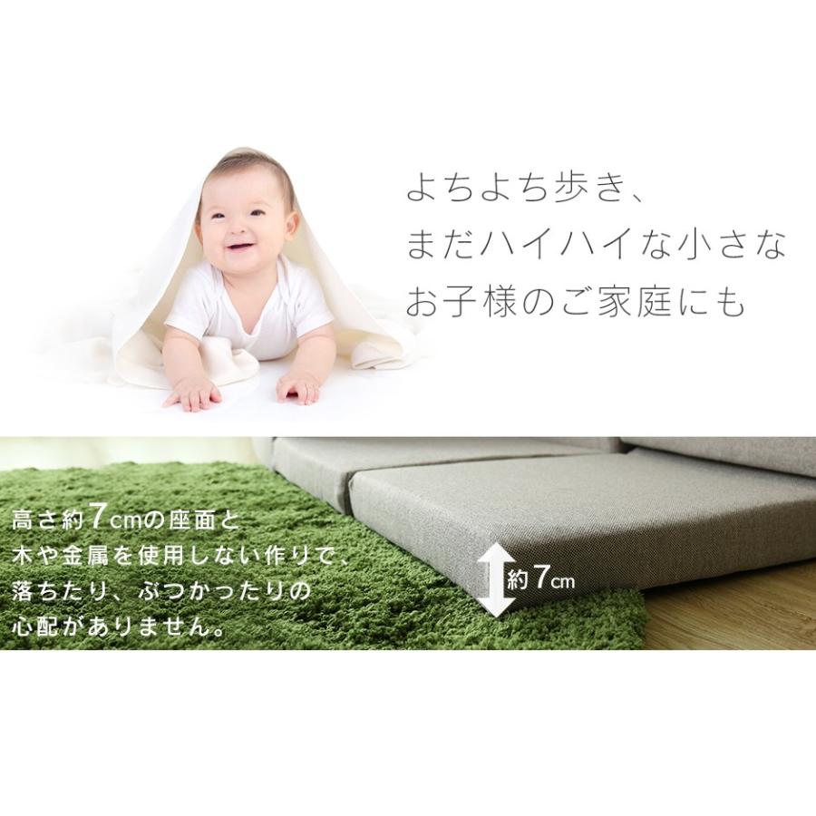 ソファー ソファ 3人掛け L字 ローソファー フロアソファー カウチソファ コーナーソファー おしゃれ こたつ ニューコロン 北欧 ドリス | DORIS | 13