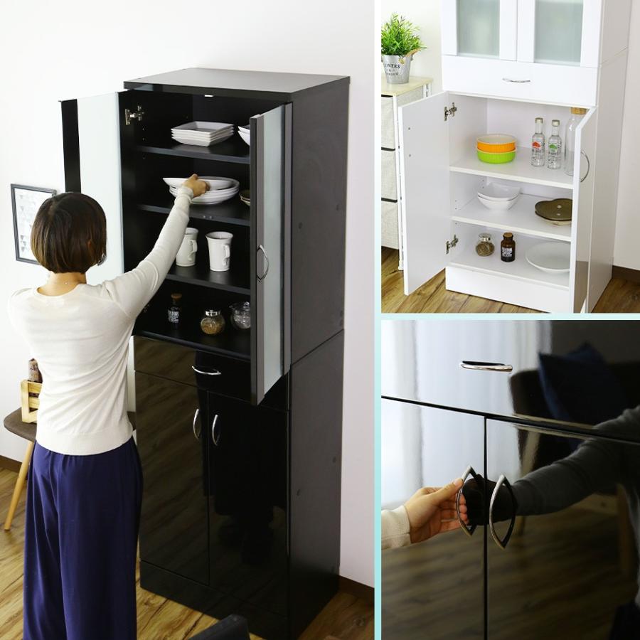 DORIS ドリス 棚 収納 食器棚 DORIS レンジ台 食器棚 キッチン収納 幅60cm キッチンボード