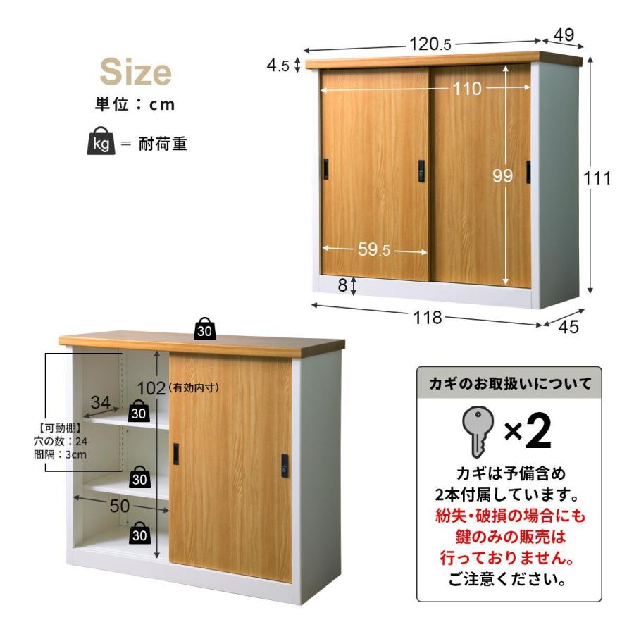 DORIS（ドリス） 屋外収納 おしゃれ 収納棚 鍵付き 幅120.5cm 可動棚 