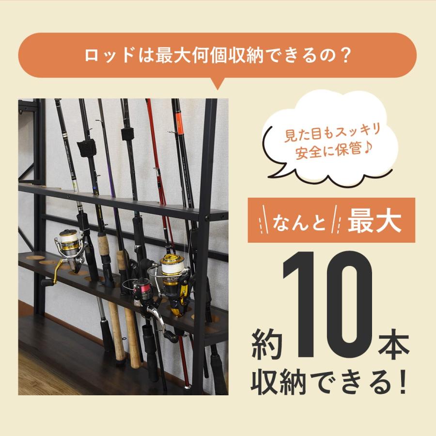 DORIS（ドリス） デスク＆ラック＆スタンドセット アングラー専用