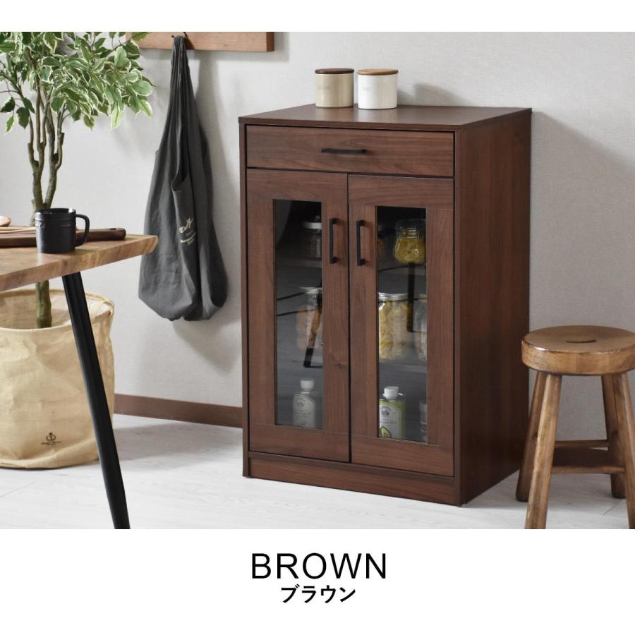 DORIS（ドリス） 食器棚 キッチン収納 スリム 収納 おしゃれ キッチン