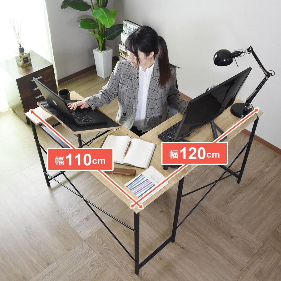 DORIS（ドリス） デスク 机 パソコンデスク オフィスデスク PCデスク L