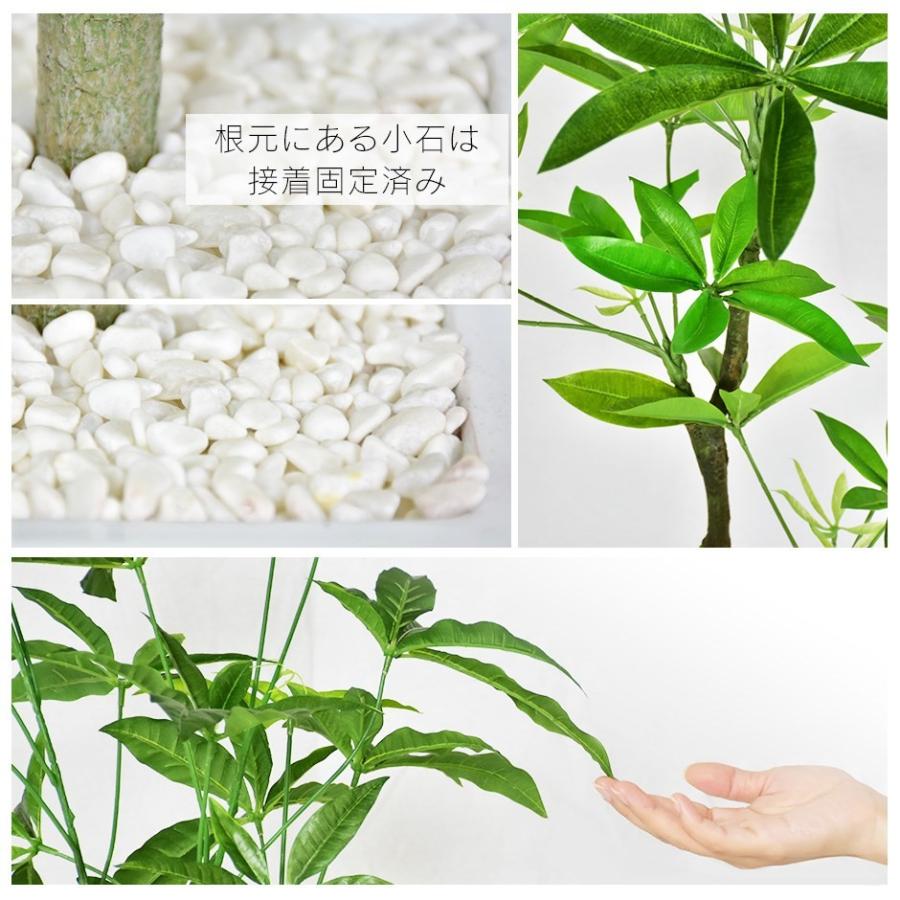 人工植物 観葉植物 DORIS 光触媒 造花 植物 フェイクグリーン 鉢付き リビング 消臭 殺菌 防臭 パキラ M 北欧 ドリス｜grazia-doris｜08