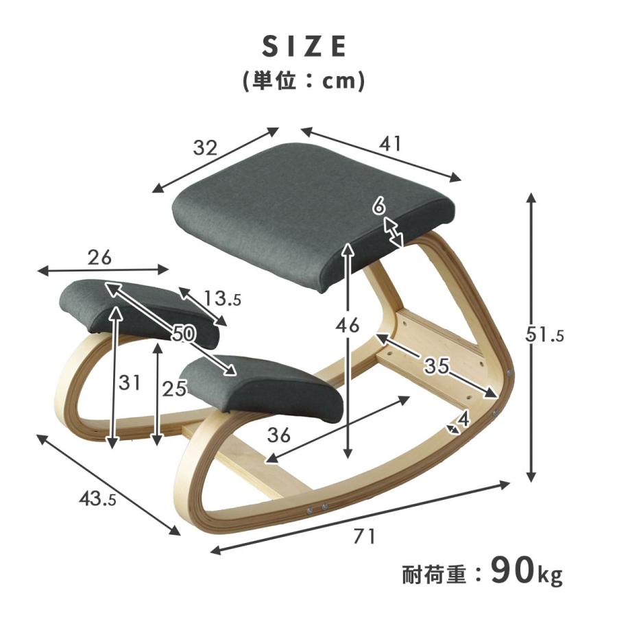 DORIS（ドリス） バランスチェア 学習椅子 姿勢矯正 子供用 大人用
