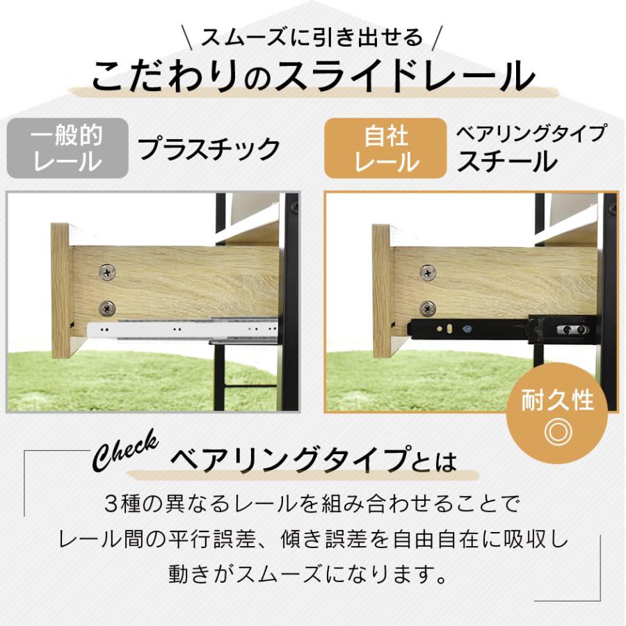 サイドワゴン おしゃれ キャスター付き ワゴン 幅57 奥行32.5 高さ63.5 大理石調 収納ワゴン 収納 サイドテーブル スカラ ドリス｜grazia-doris｜11